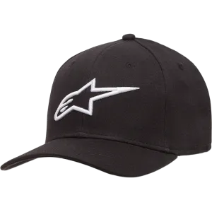ALPINESTARS (CASUALS) HAT AGE YOUTH BLACK/WHITE O/S 3038811001020