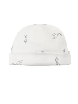 Baby Beanie - Stork Print