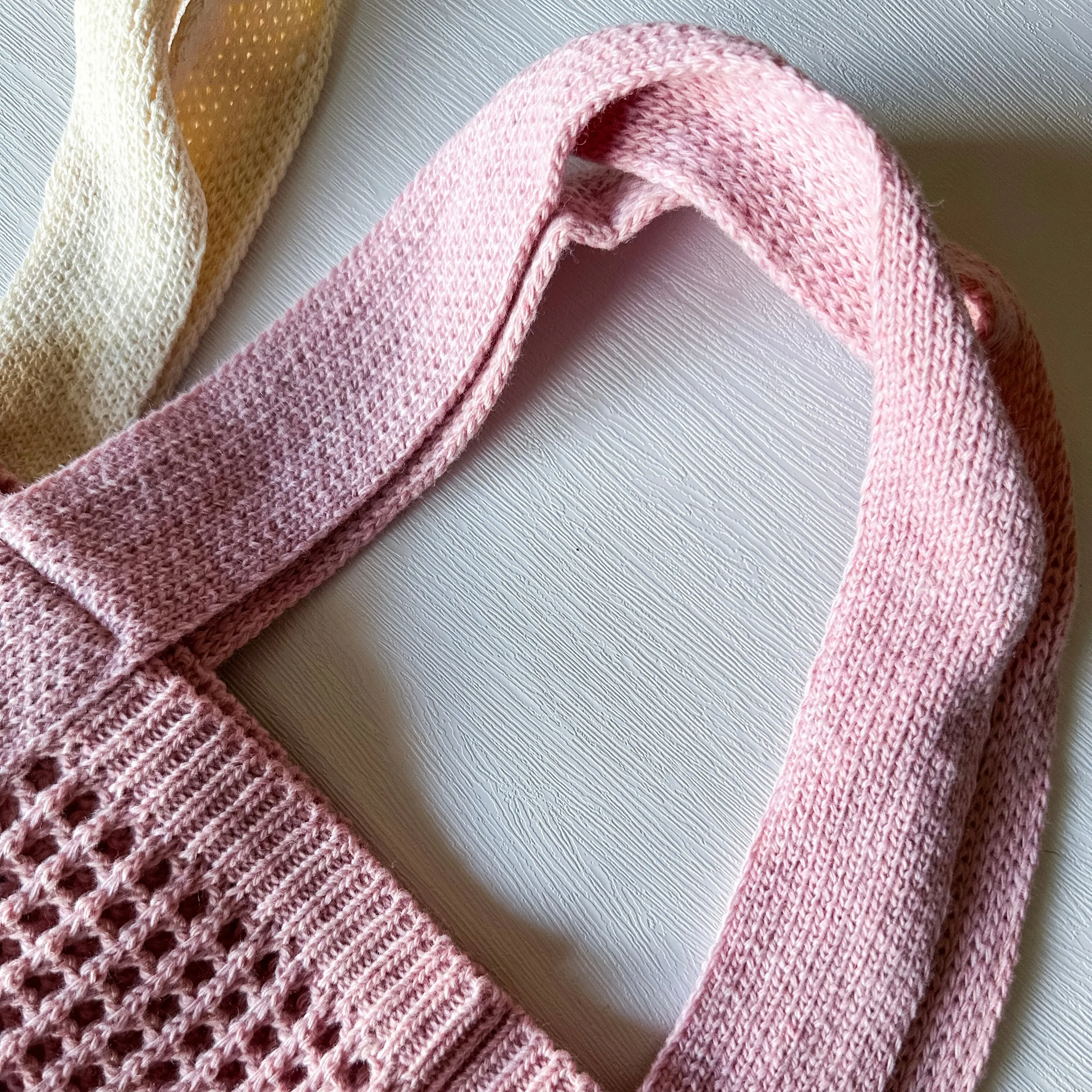 Beachy Knit Crochet Tote
