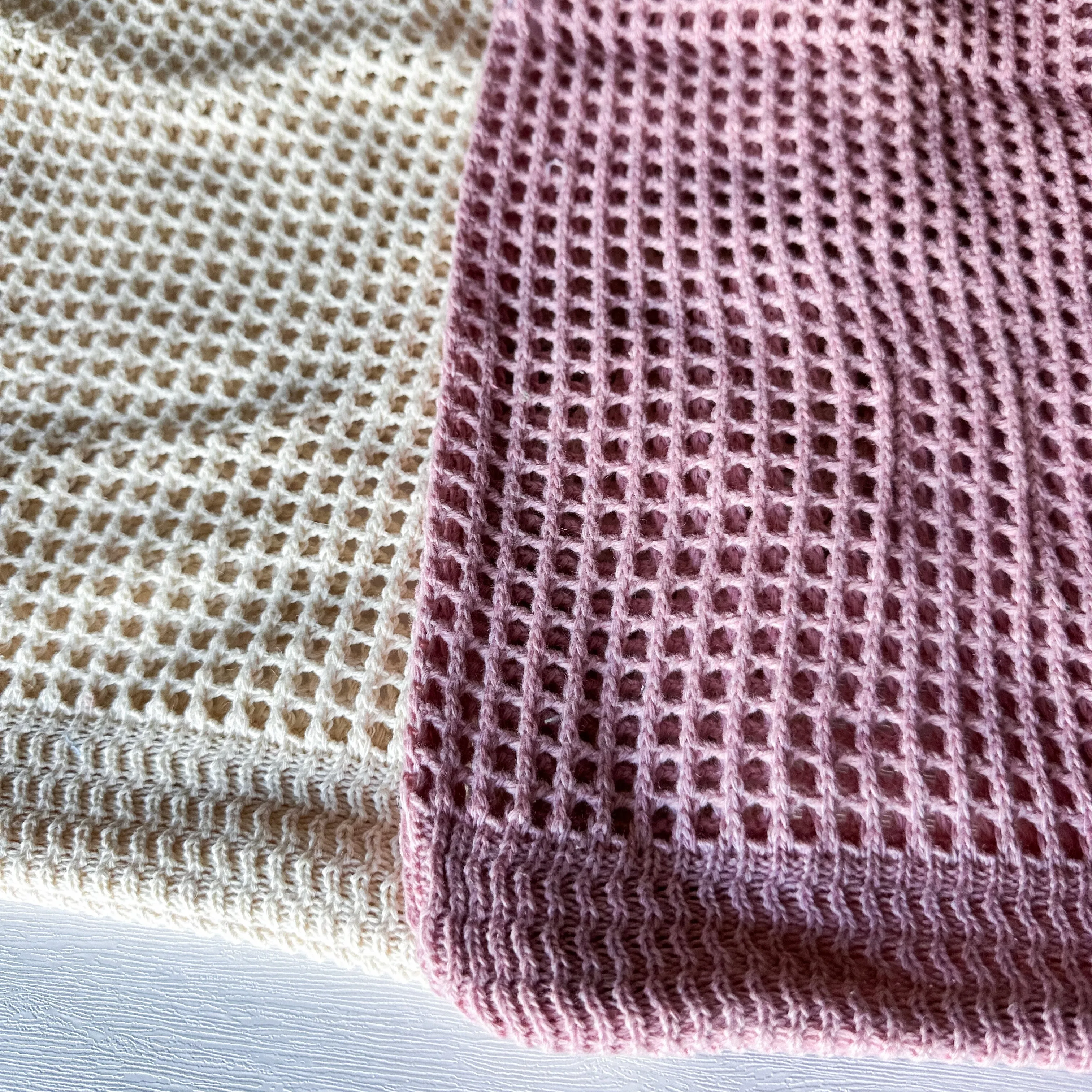 Beachy Knit Crochet Tote