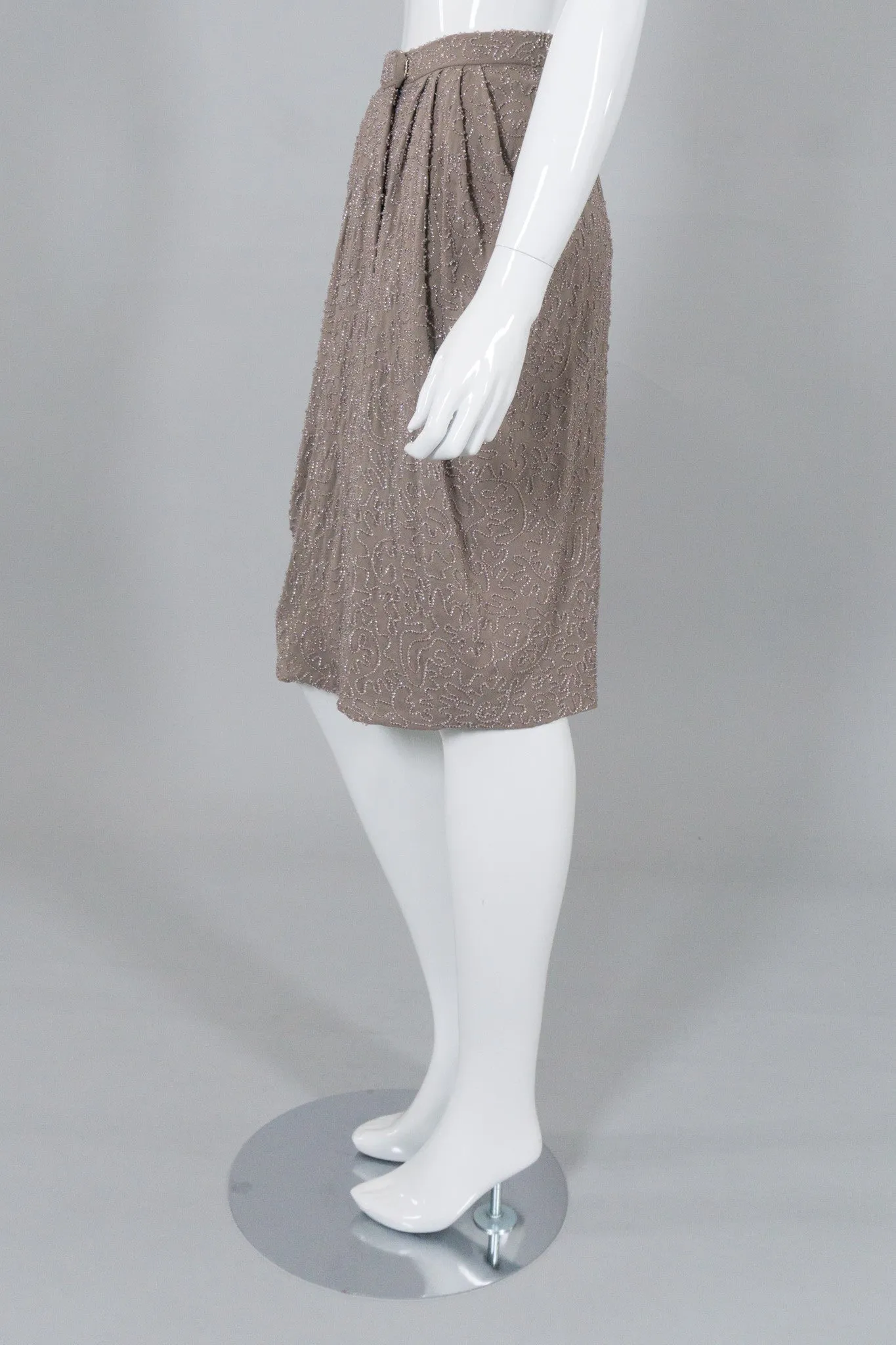 Beaded Wrap Skirt
