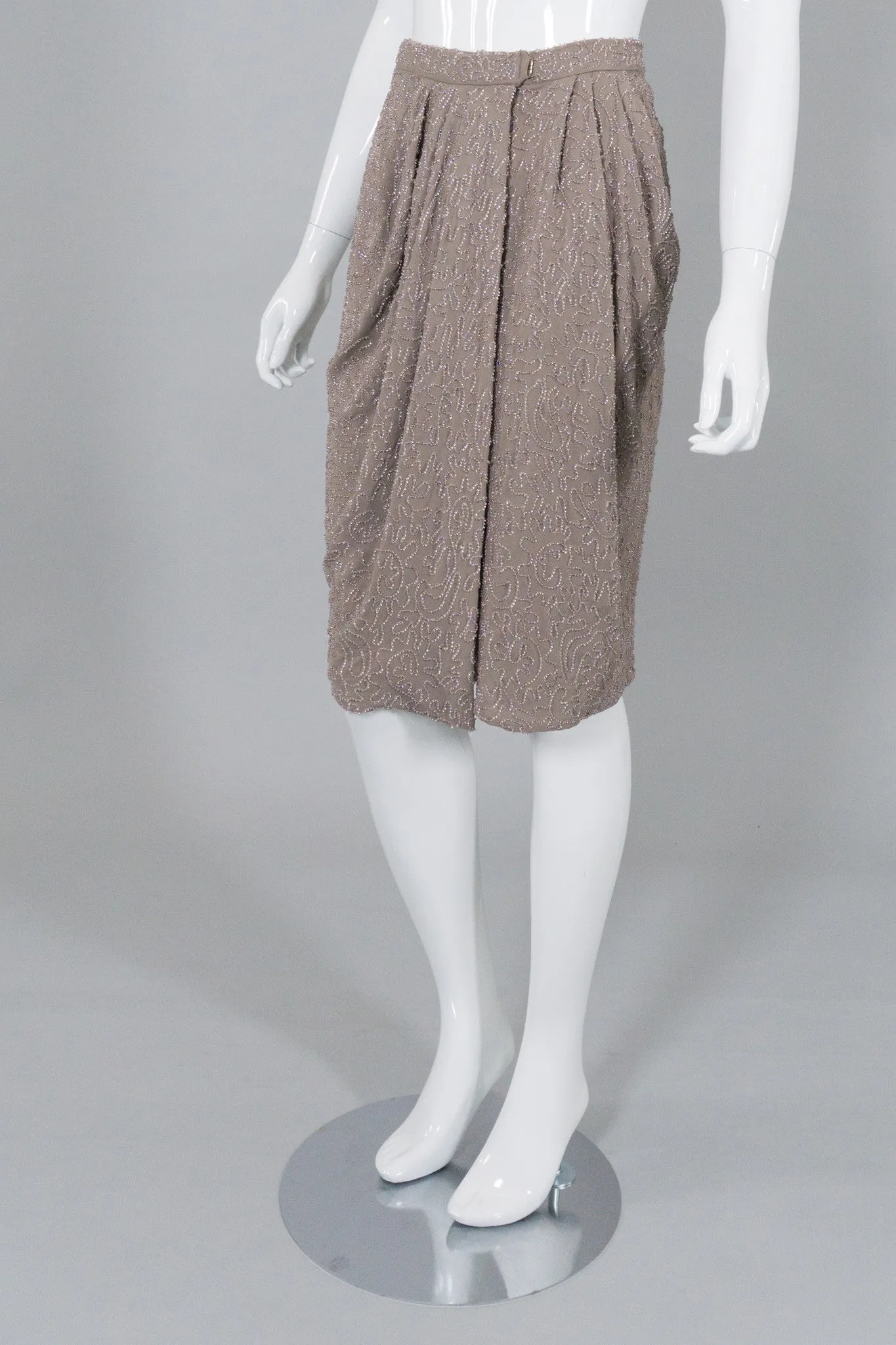 Beaded Wrap Skirt