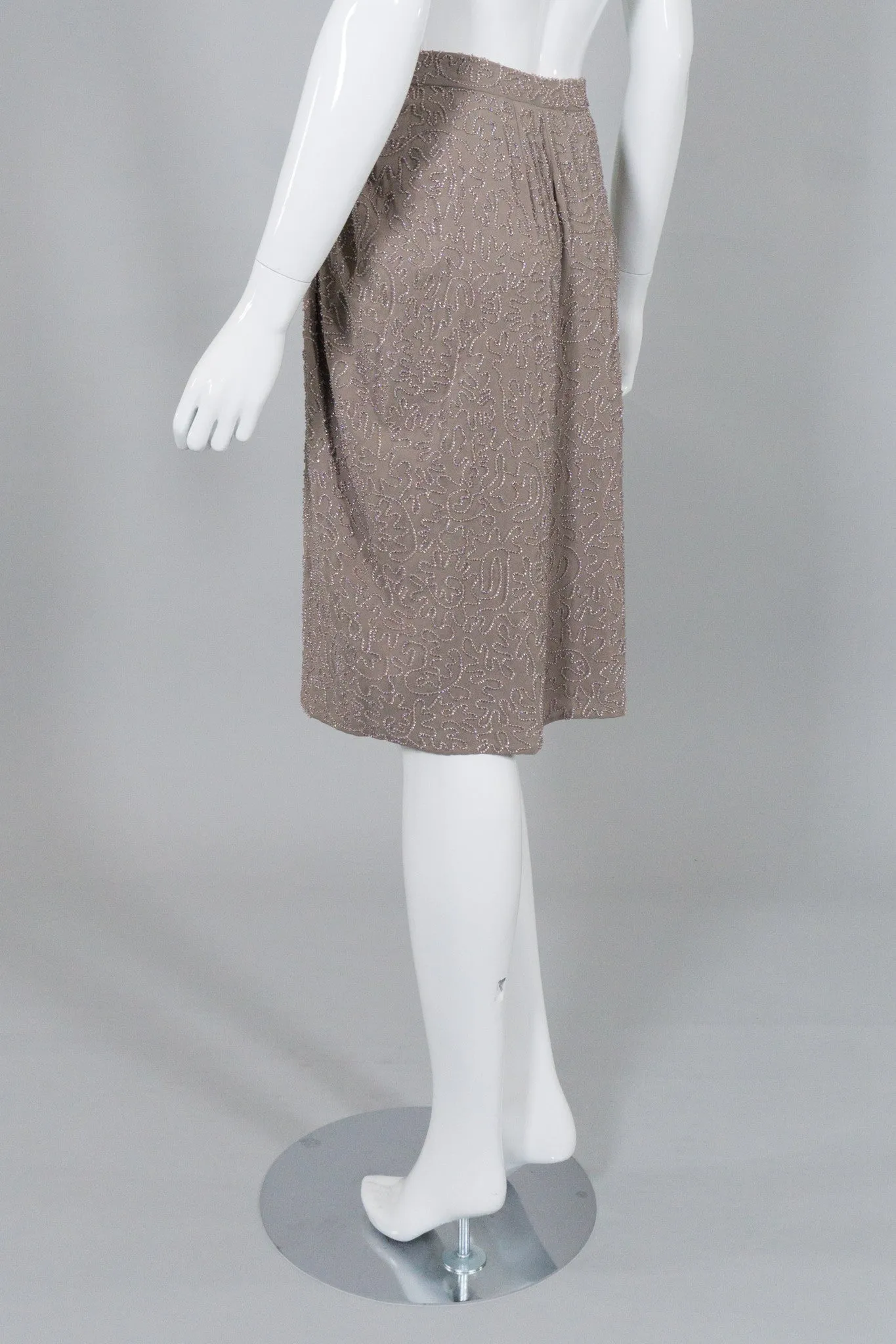 Beaded Wrap Skirt