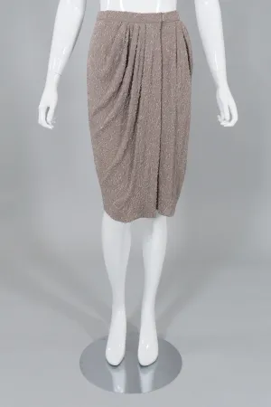 Beaded Wrap Skirt