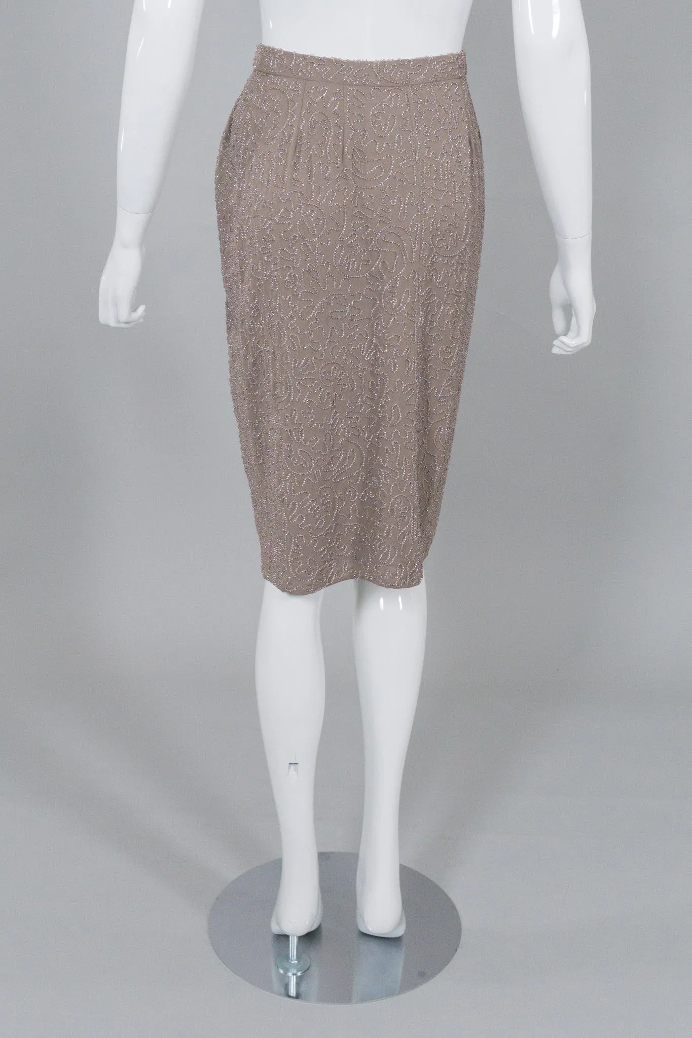 Beaded Wrap Skirt