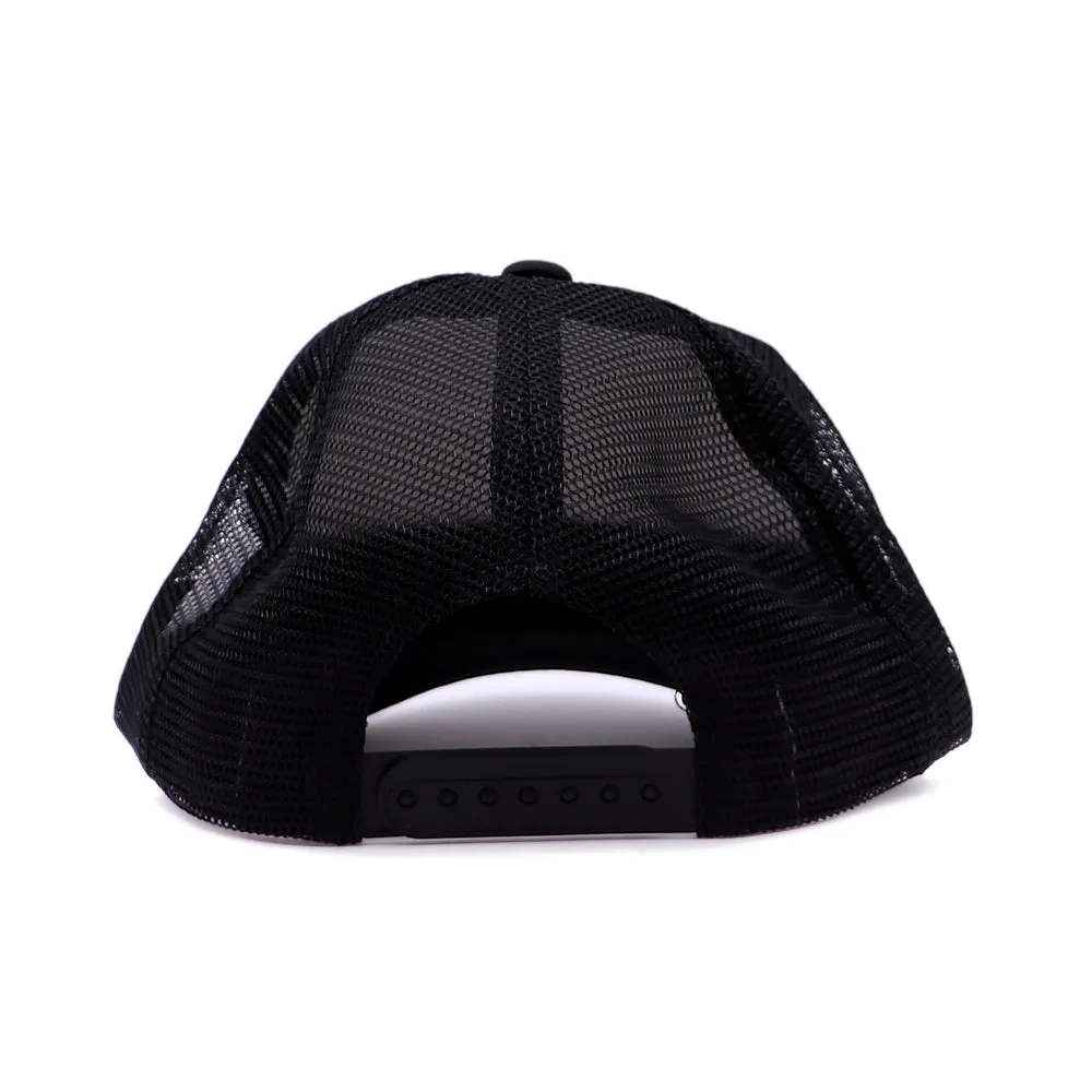 Black Mesh Two Tone Trucker Hat