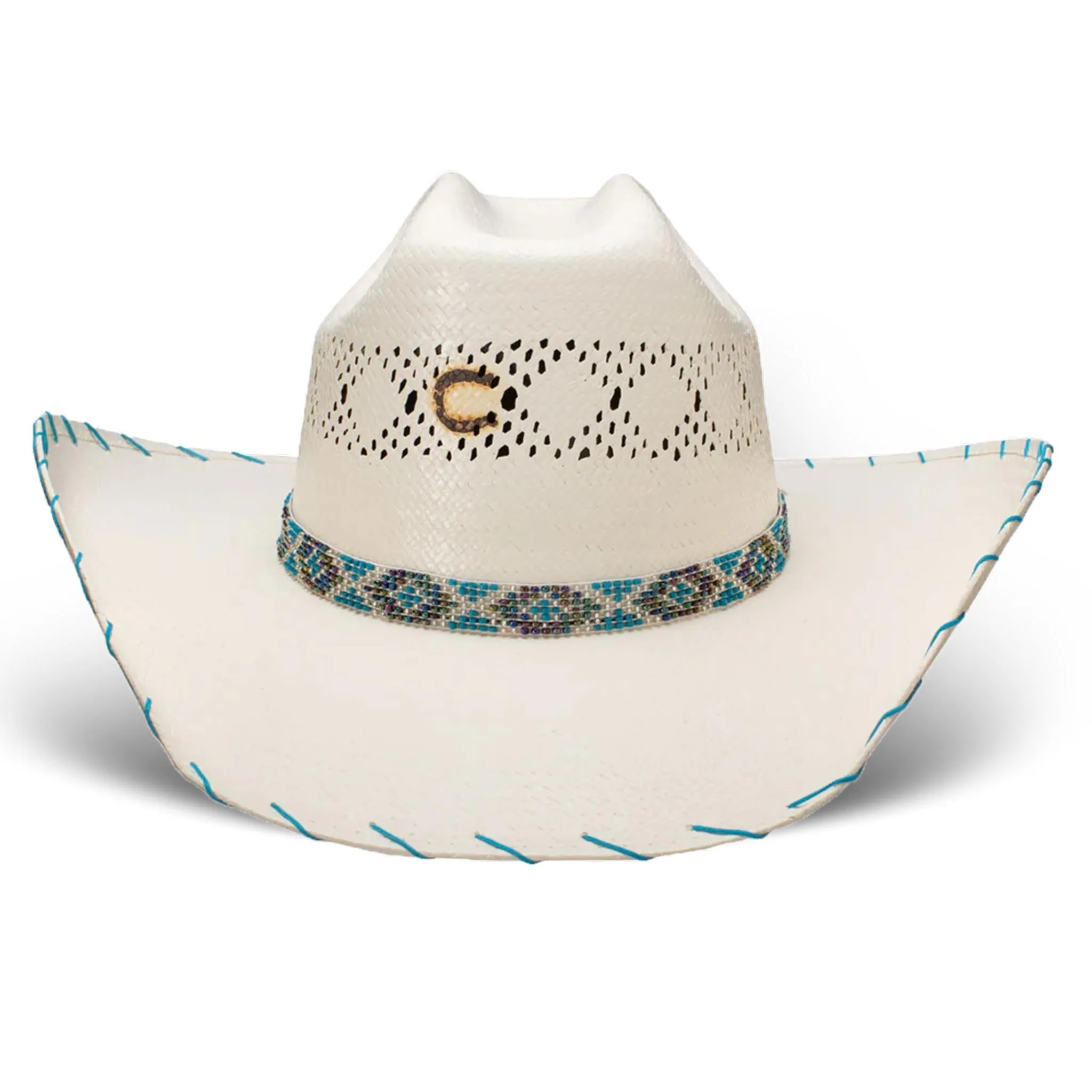 Charlie 1 Horse Straw Apache Jr Natural OSFA