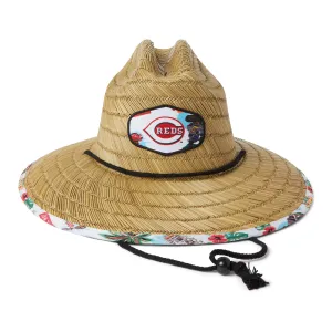 CINCINNATI REDS SCENIC STRAW HAT