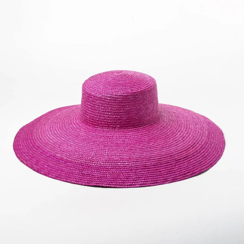 Concave Shape Sun  Straw Hat