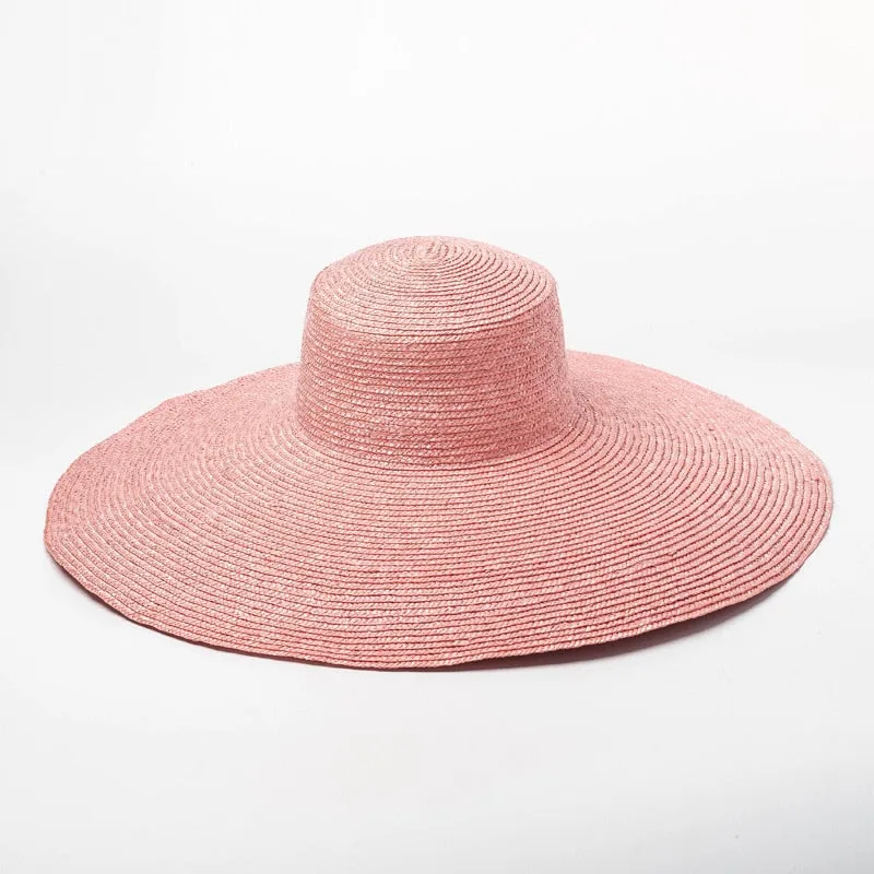 Concave Shape Sun  Straw Hat