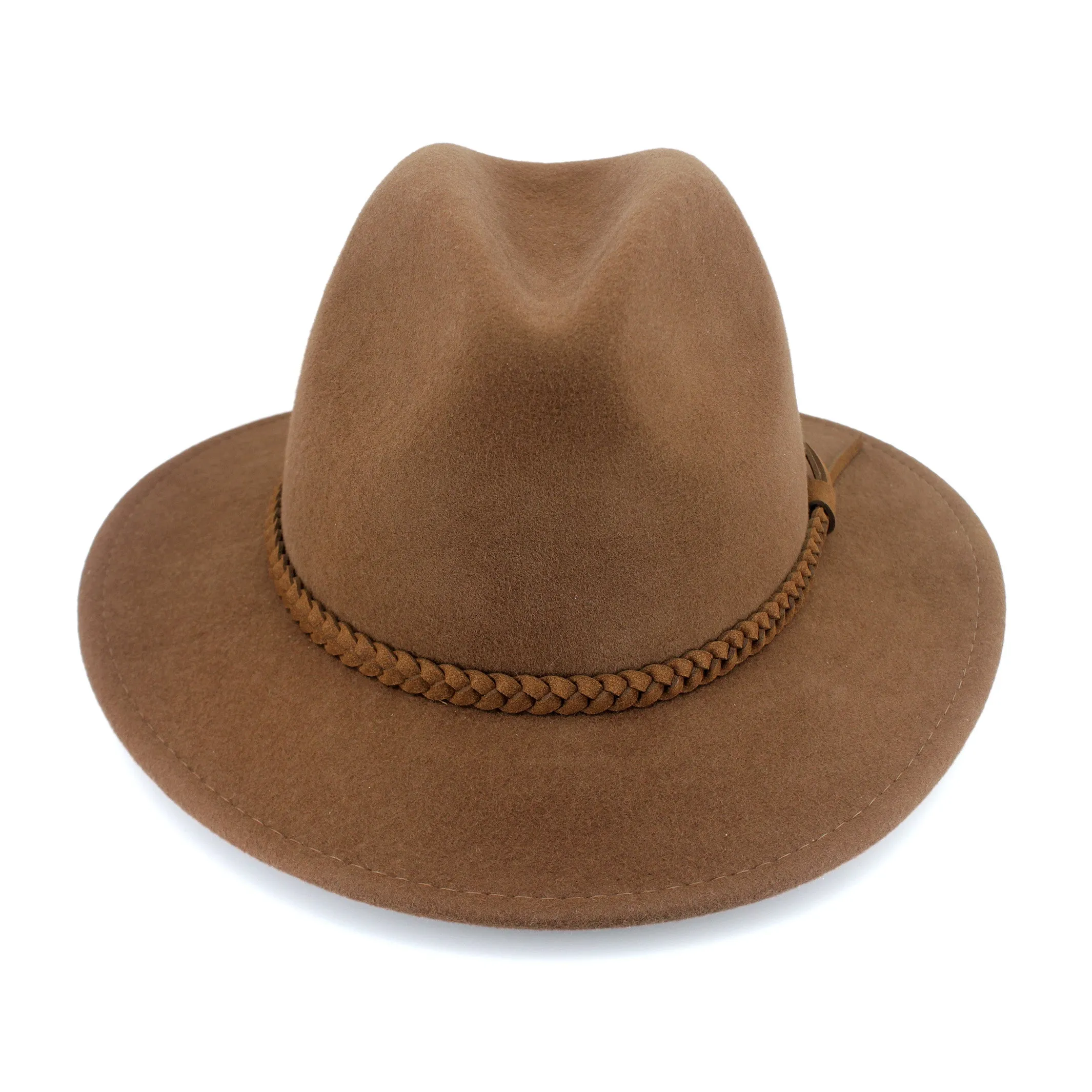 Cooroy Fedora Hat - Chocolate