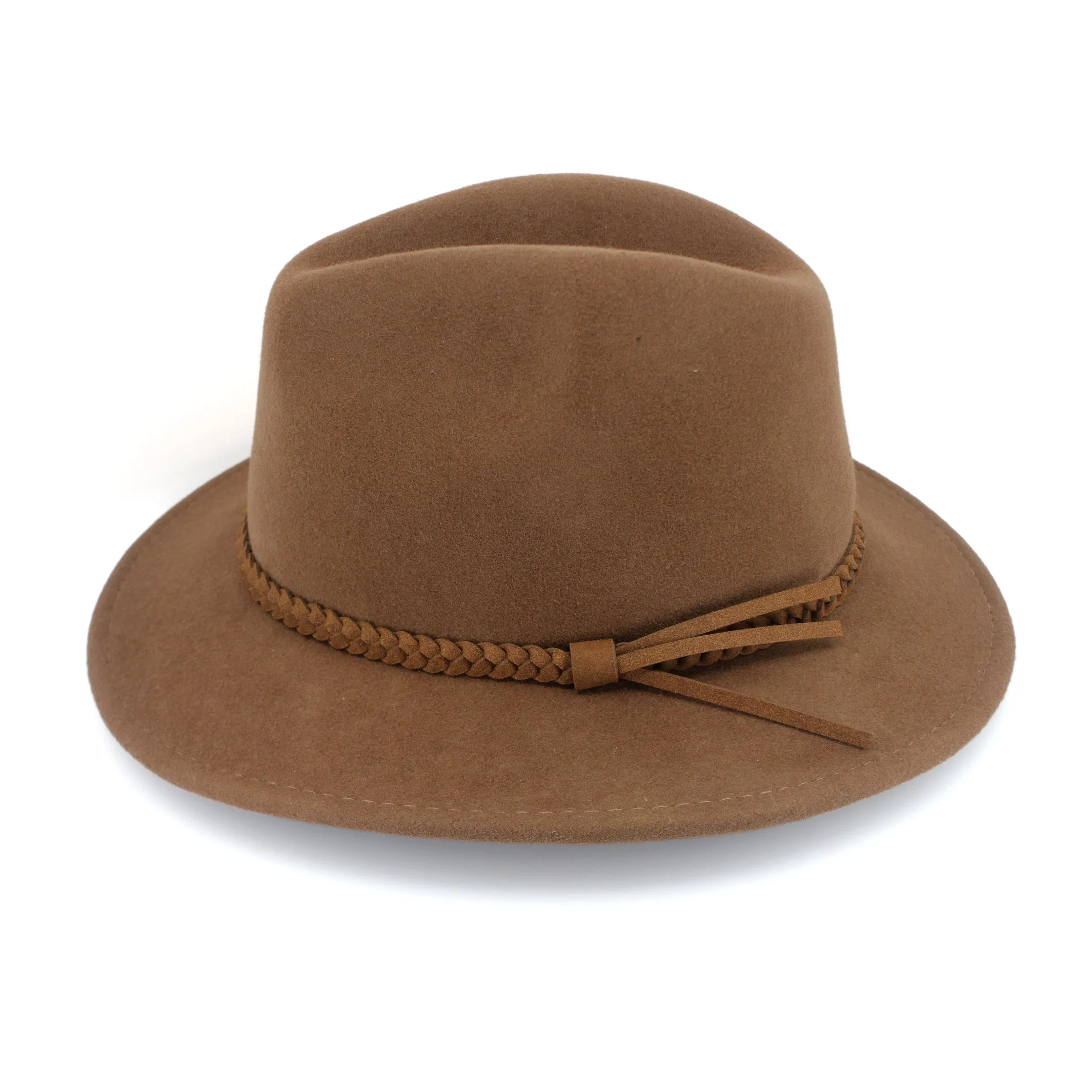 Cooroy Fedora Hat - Chocolate
