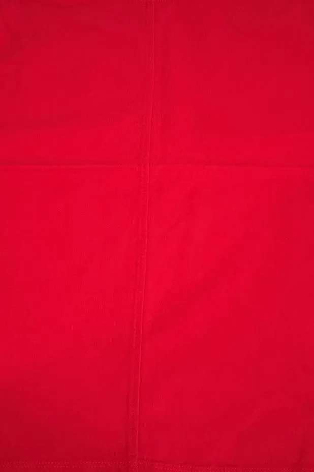 Cotton Jersey Twist Neck 3/4 Sleeve Tee