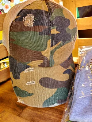 Criss Cross Ponytail Hats