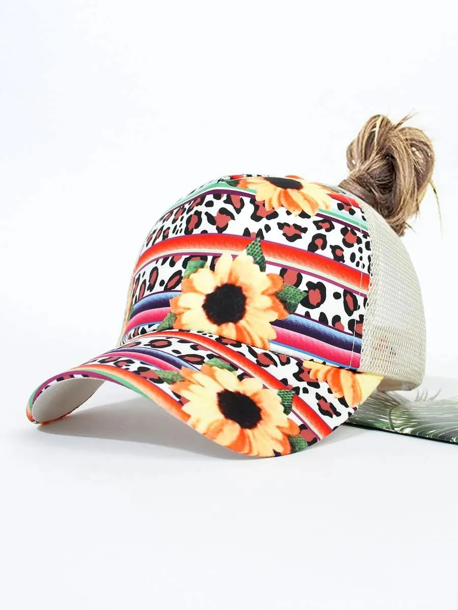 Criss Cross Ponytail Hats