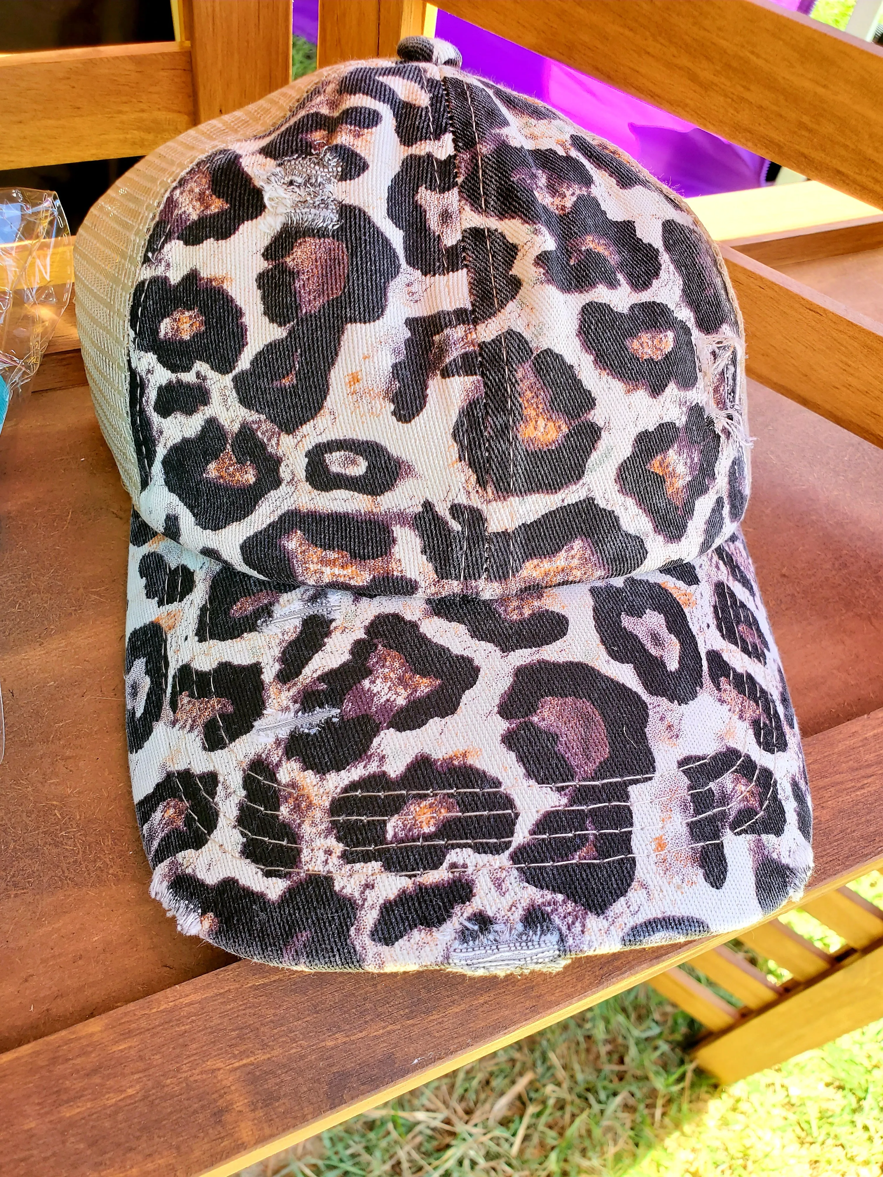 Criss Cross Ponytail Hats