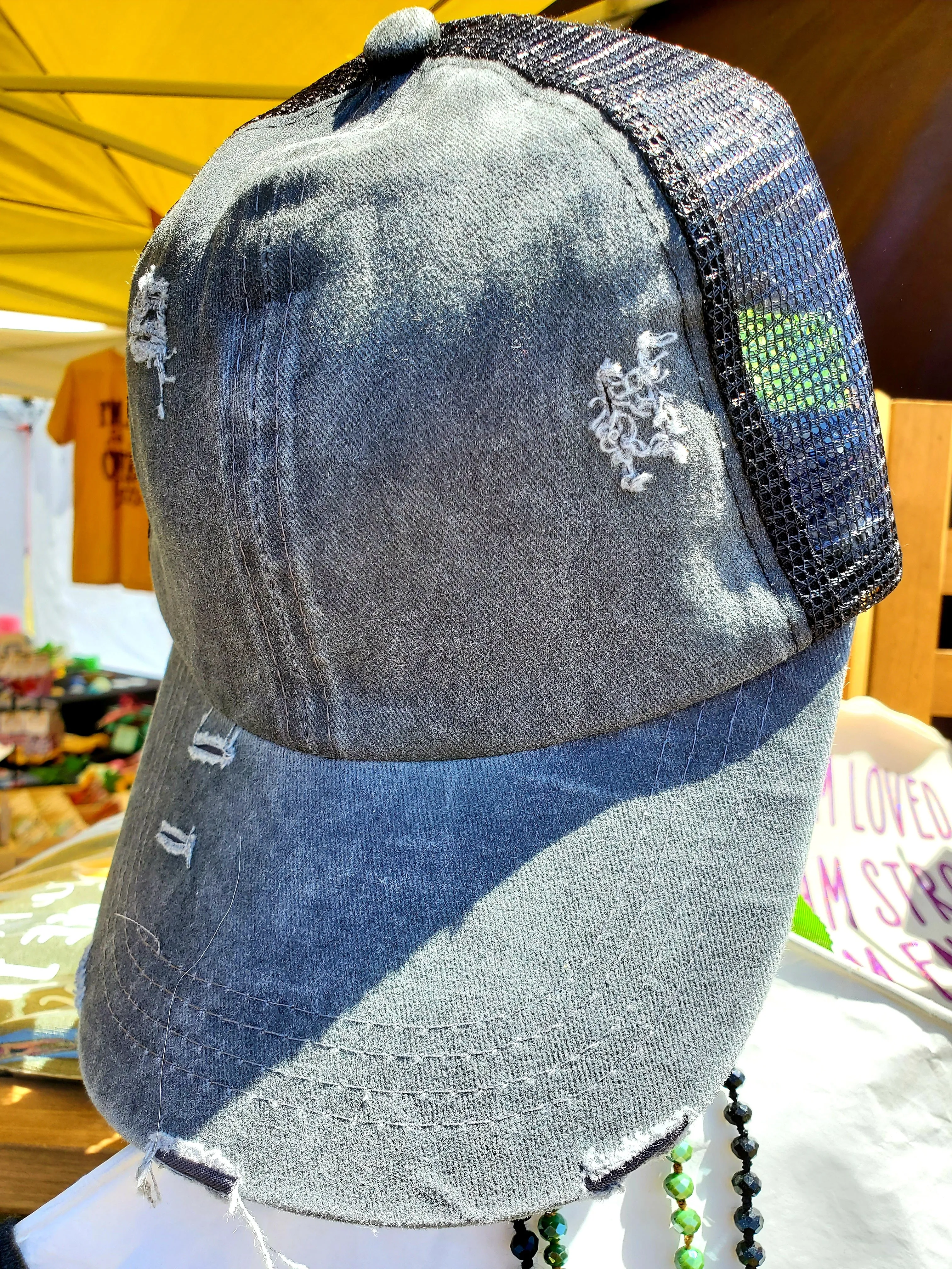 Criss Cross Ponytail Hats