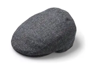 Flat Cap - Slate Windowpane