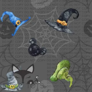 Halloween Hats Fabric