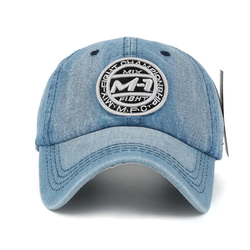 High Quality Snapback Cap Denim Baseball Hats For Men