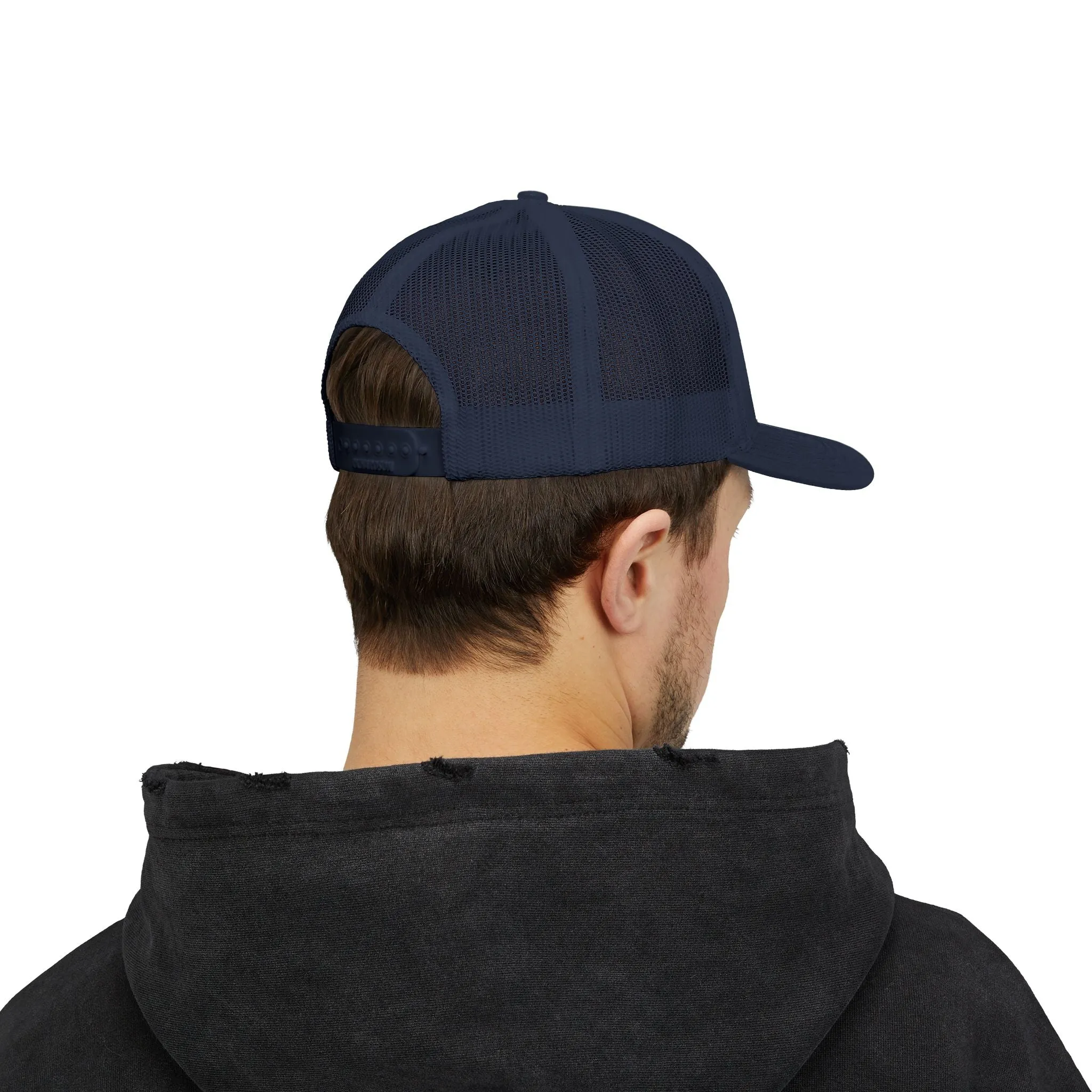 Hooked on Freedom Snapback Cap - Trendy Mesh Hat, Patriotic Gift, Outdoor Wear, Summer Style, Freedom Lovers