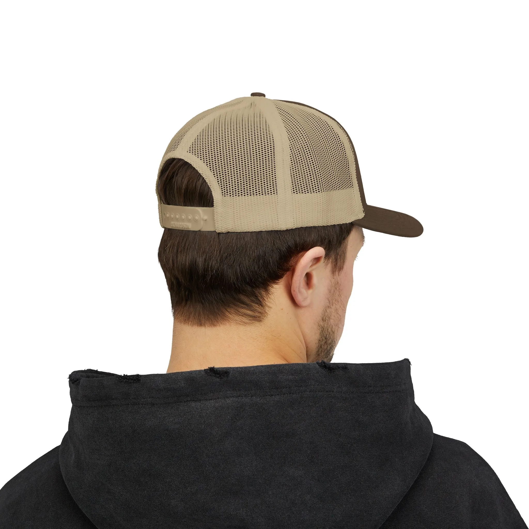 Hooked on Freedom Snapback Cap - Trendy Mesh Hat, Patriotic Gift, Outdoor Wear, Summer Style, Freedom Lovers