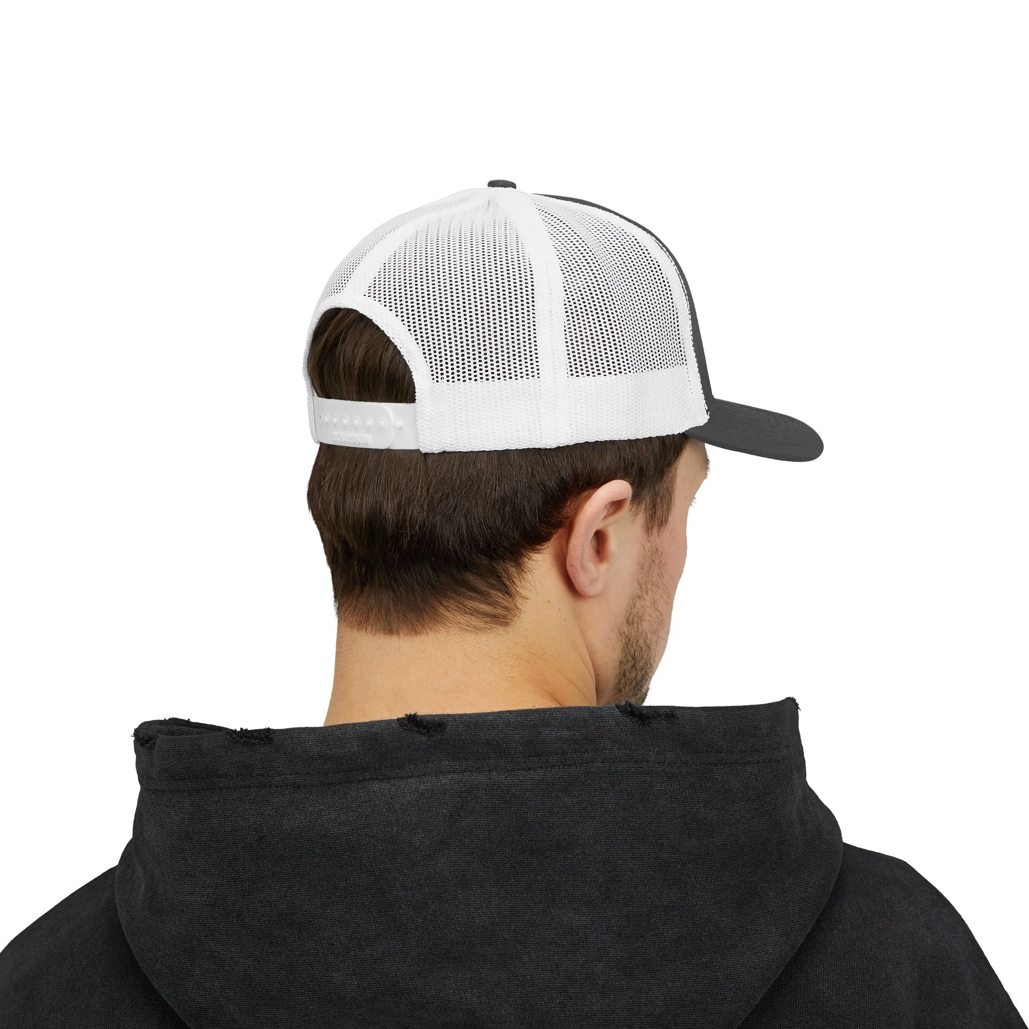 Hooked on Freedom Snapback Cap - Trendy Mesh Hat, Patriotic Gift, Outdoor Wear, Summer Style, Freedom Lovers