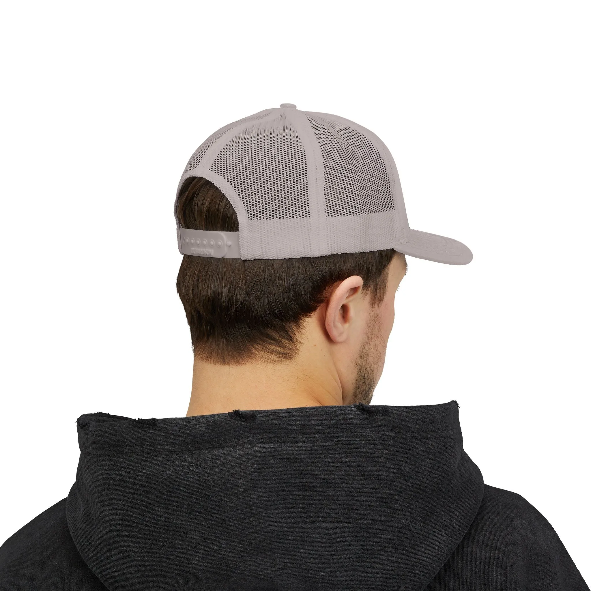 Hooked on Freedom Snapback Cap - Trendy Mesh Hat, Patriotic Gift, Outdoor Wear, Summer Style, Freedom Lovers
