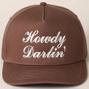 Howdy Darlin' Hat {Dark Brown}