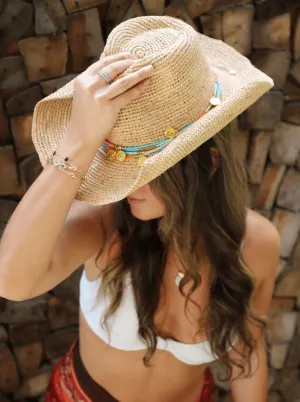 Ibiza Natural Raffia Hat