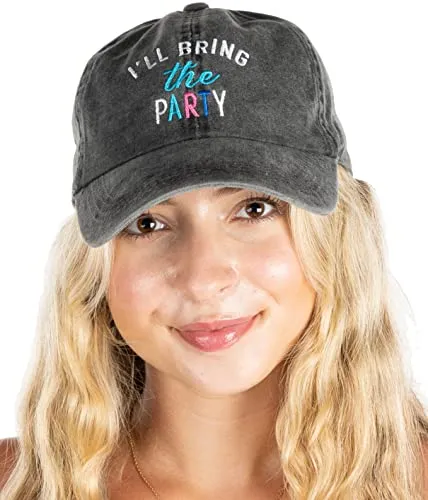 I'll Bring The Washed Dad Hat by Funky Junque