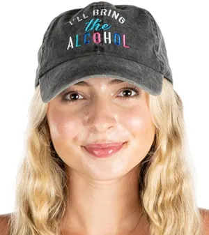 I'll Bring The Washed Dad Hat by Funky Junque