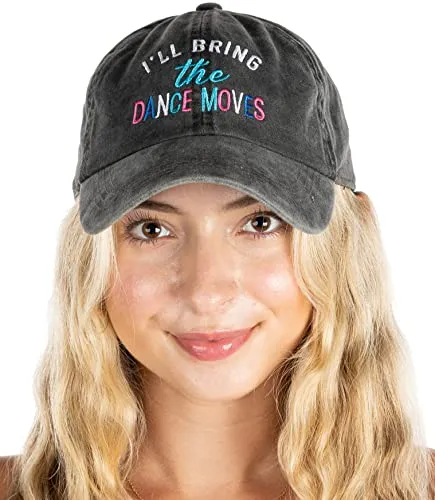 I'll Bring The Washed Dad Hat by Funky Junque