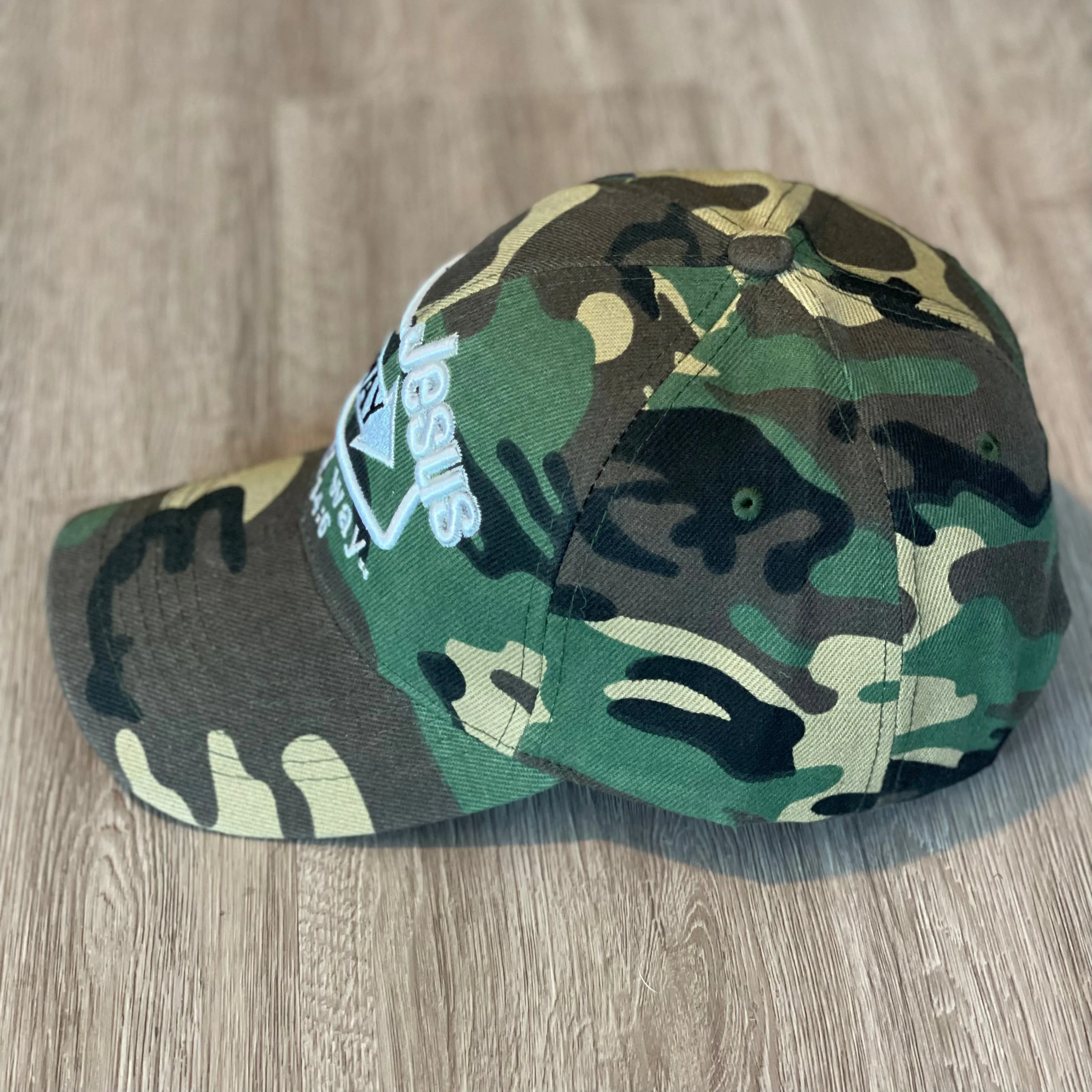 John 14:6 Baseball Cap - Camo