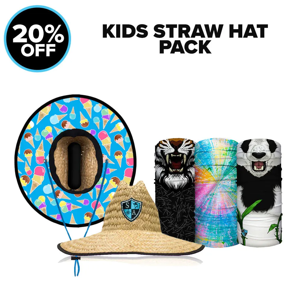 KIDS STRAW HAT PACK
