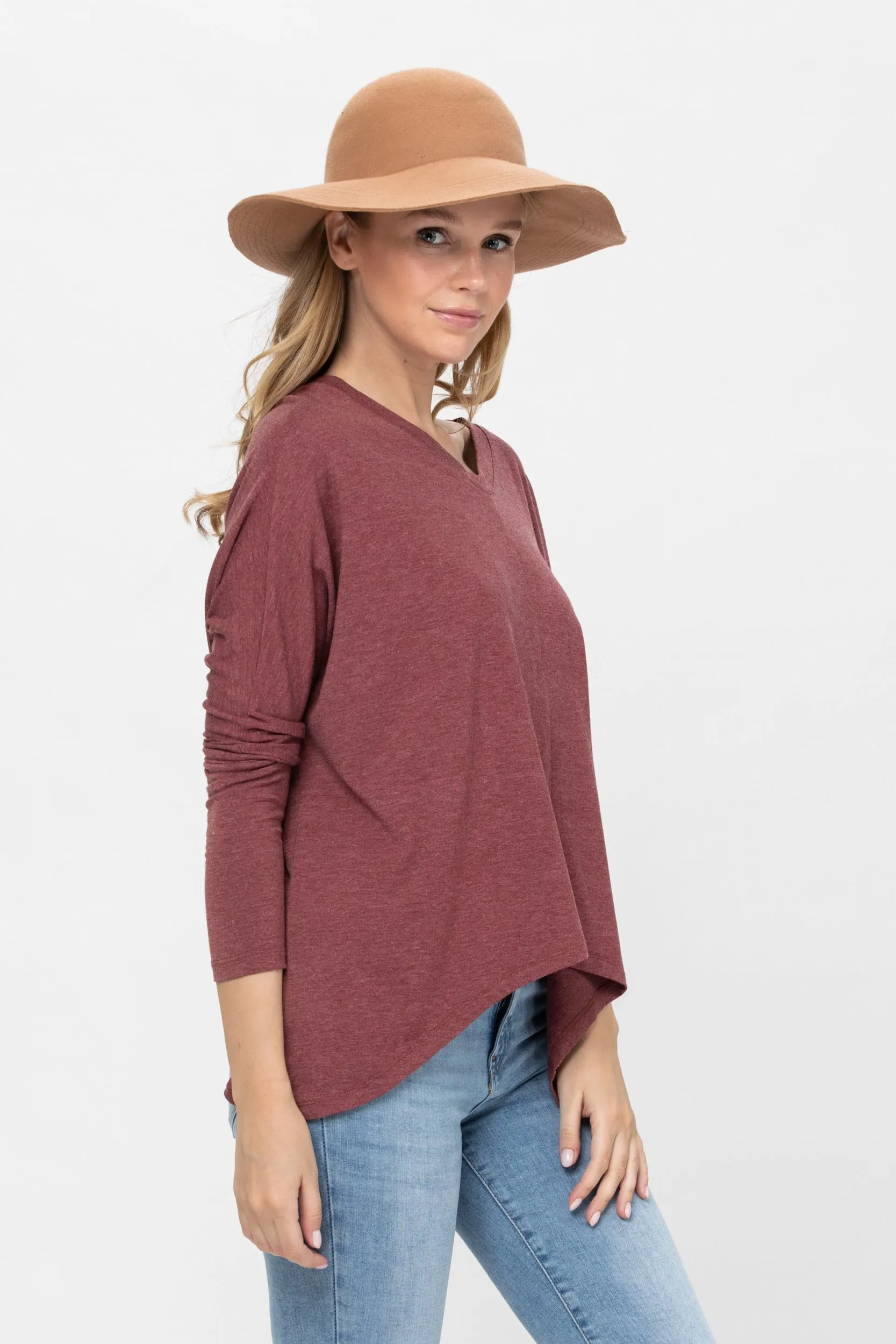Knit Tunic Blouse