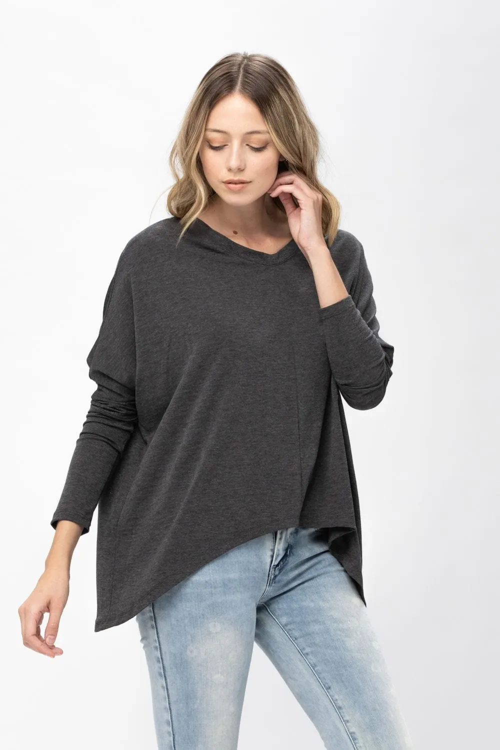 Knit Tunic Blouse