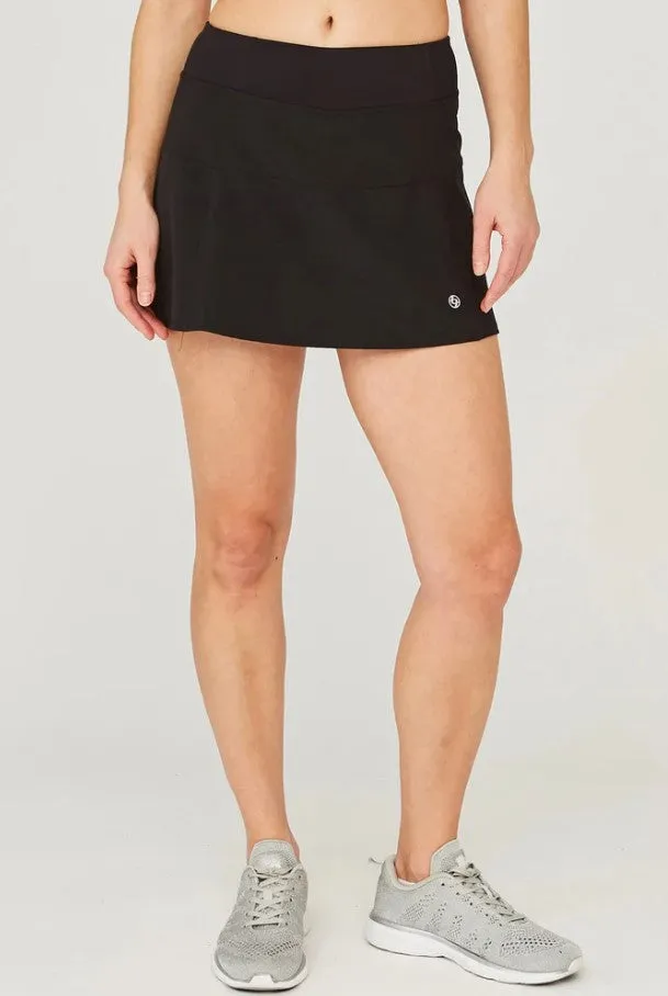 Lija Women's Nevo Deuce Skort in Black