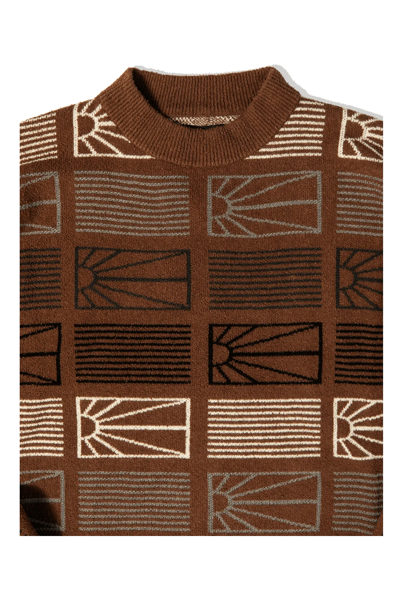 Logo Knit Sweatshirt