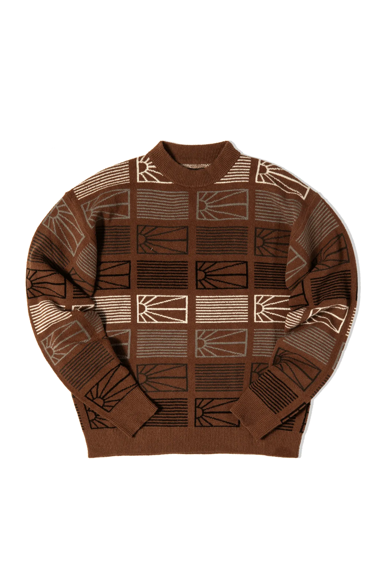 Logo Knit Sweatshirt