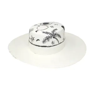 Long brim cordovan