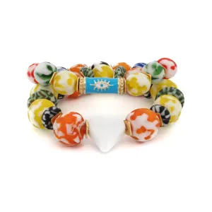 Love & Luck Evil Eye Beaded Bracelet Set
