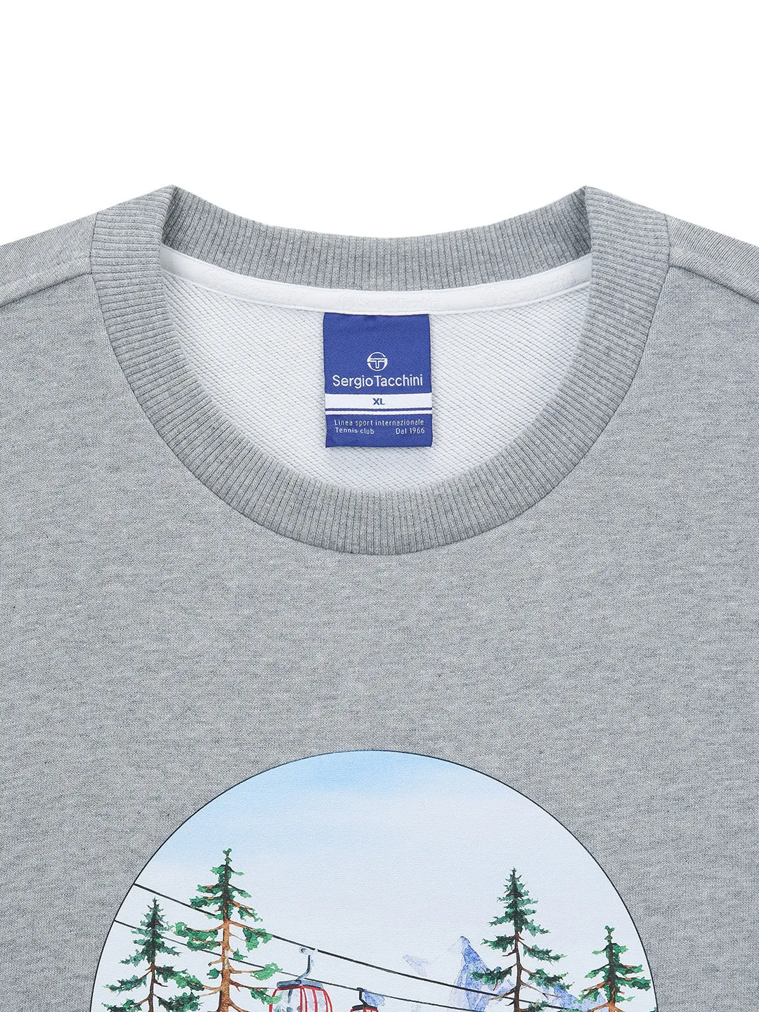 MC Artwork Sweatshirt- Melange Grey