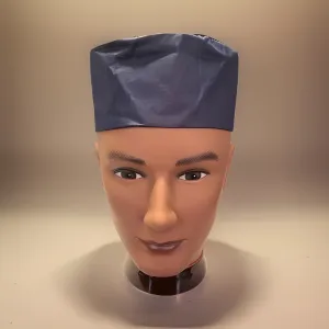 Men's Solid Color Navy Kufi Hat