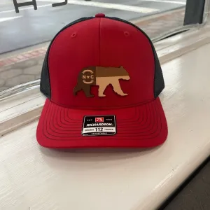 NC BEAR FLAG LEATHER