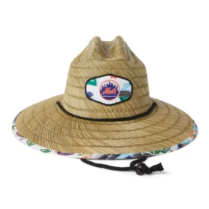 NEW YORK METS SCENIC STRAW HAT