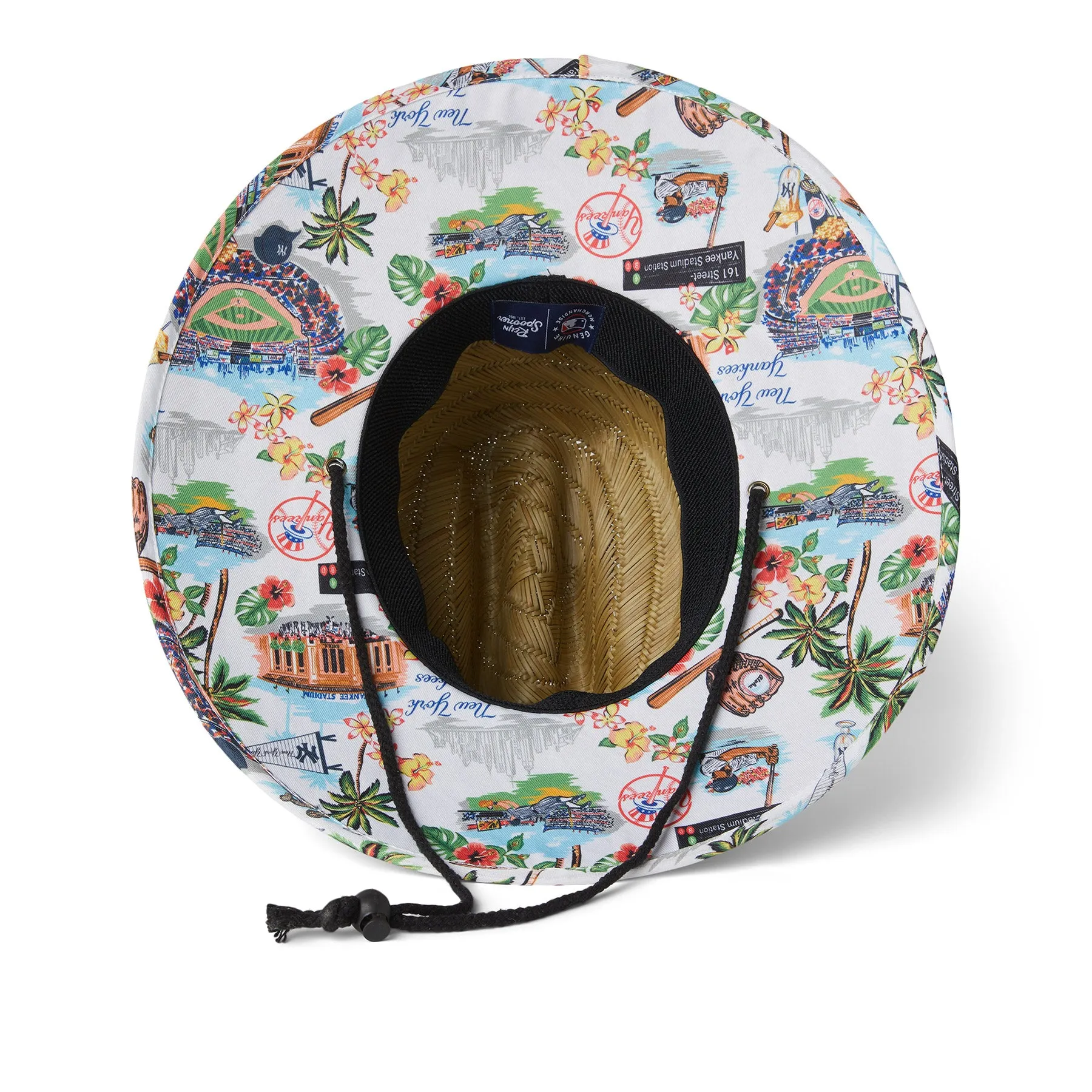 NEW YORK YANKEES SCENIC STRAW HAT
