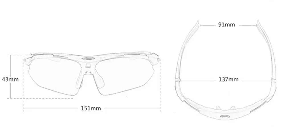 Outdoor Sport UV400 Sunglasses