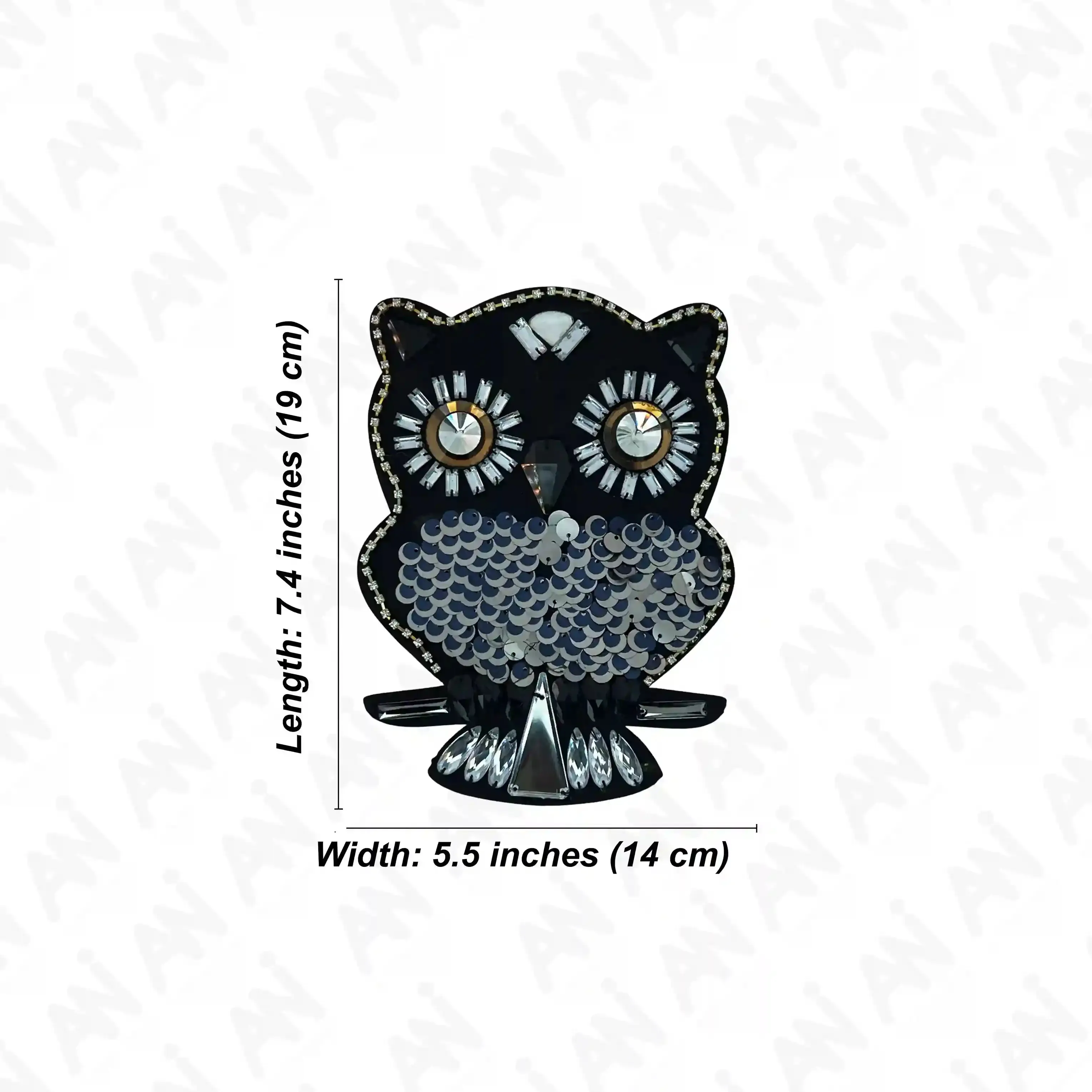 Owl Bead Patch