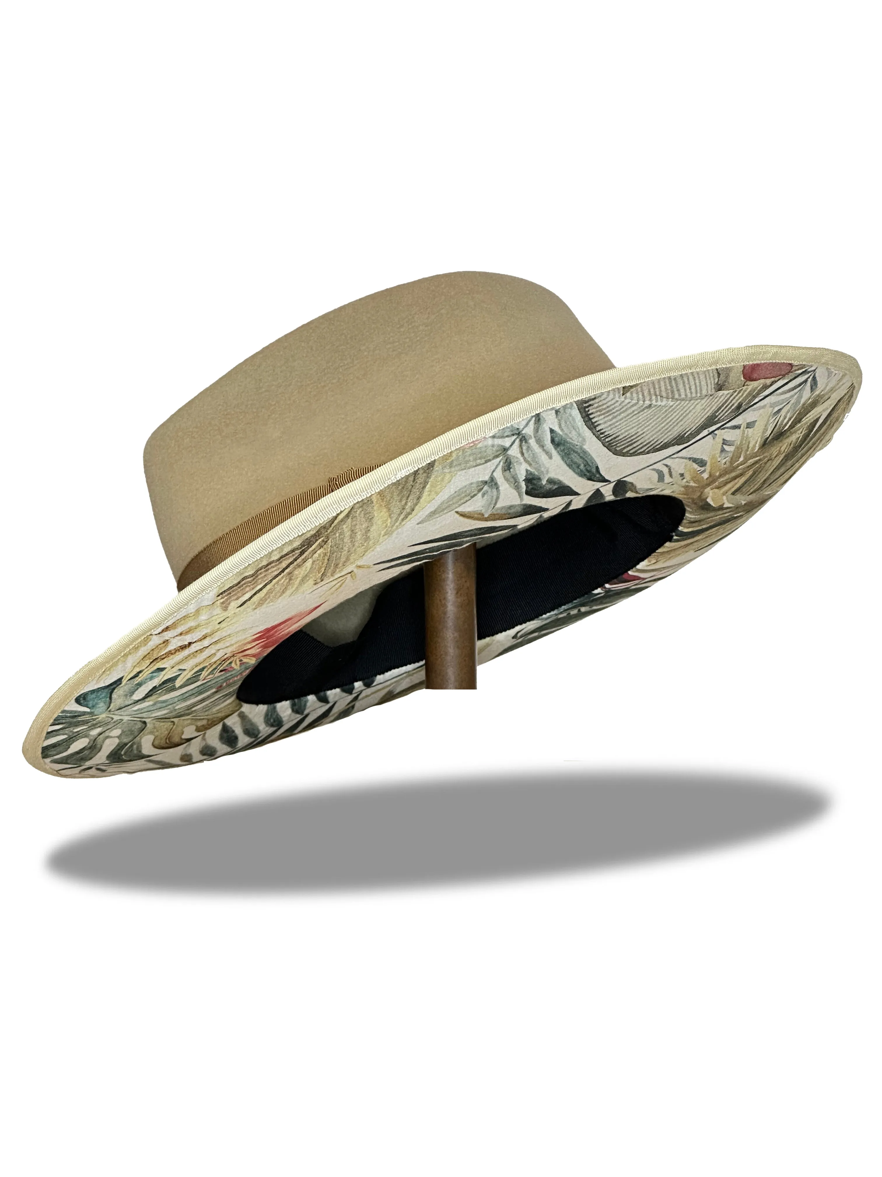 "Botánico (Sand Garden)" Fur Felt Hat